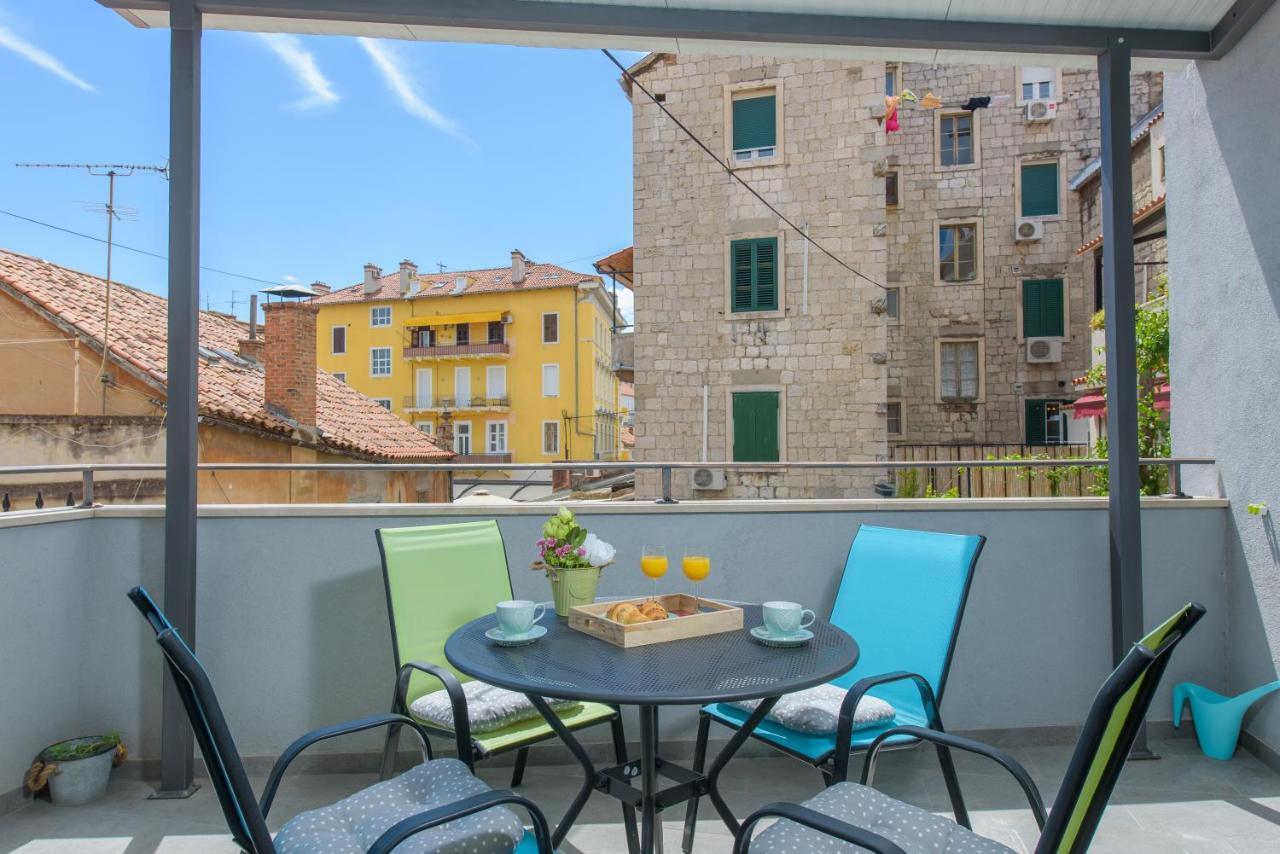 Arcus Apartment With Beautiful Terrace スプリト エクステリア 写真